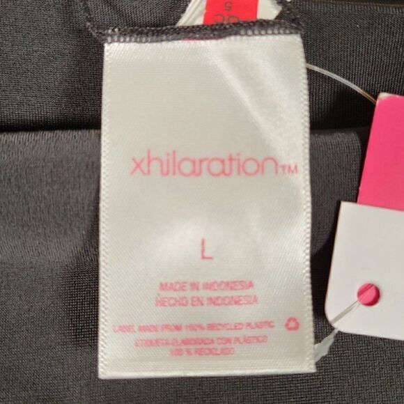 Xhilaration Junior's High Leg High Waist Bikini Bottom Sz L - Picture 7 of 12